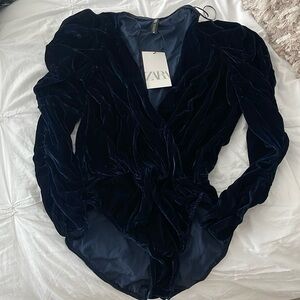 Gorgeous Velvet Bodysuit